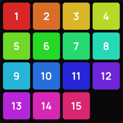 15puzzle - 15パズル 3x3 4x4 5x5 icon