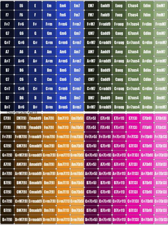 Screenshot #4 pour ChordTap Le for iPad ~コードの響きで作曲イマジネーション