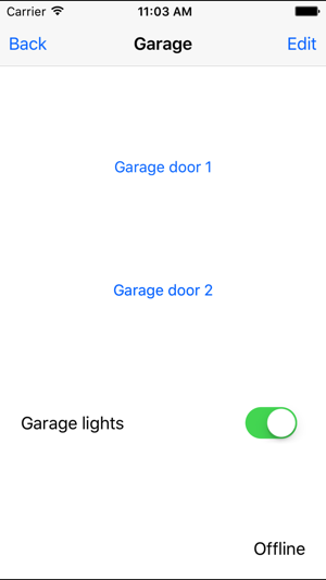 Garage Door Opener for iTach