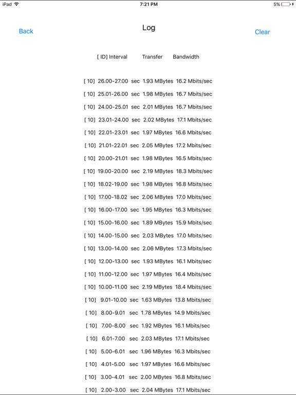 Screenshot #5 pour WiFiPerf Endpoint