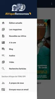 un africa renewal magazine iphone screenshot 3
