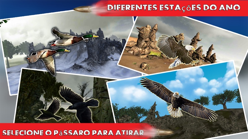 Temporada de Caça de Aves 3D:Tiro Sniper Real 2017 screenshot 5