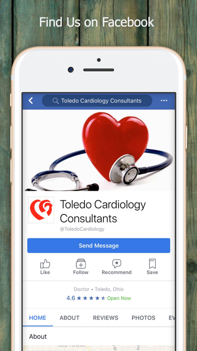TCC Cardiology Consultants Screenshot