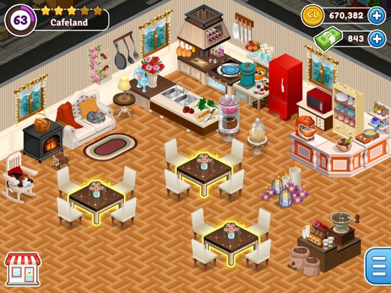 Cafeland - Restaurant Cooking iPad app afbeelding 2