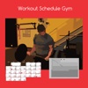 Workout schedule gym