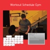 Workout schedule gym