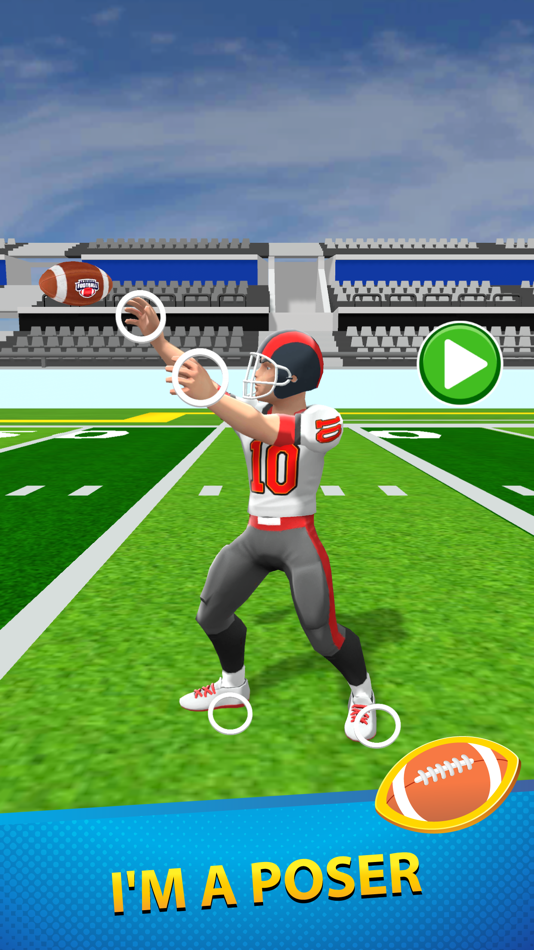 #4. Hyper Touchdown 3D (iOS) 由: BoomHits sp. z o.o.