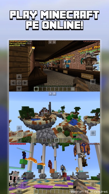 Multiplayer for Minecraft PE (Minecraft Online)