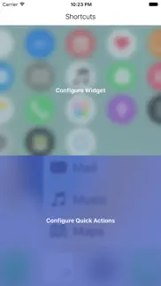 shortcuts (quick open) iphone screenshot 2
