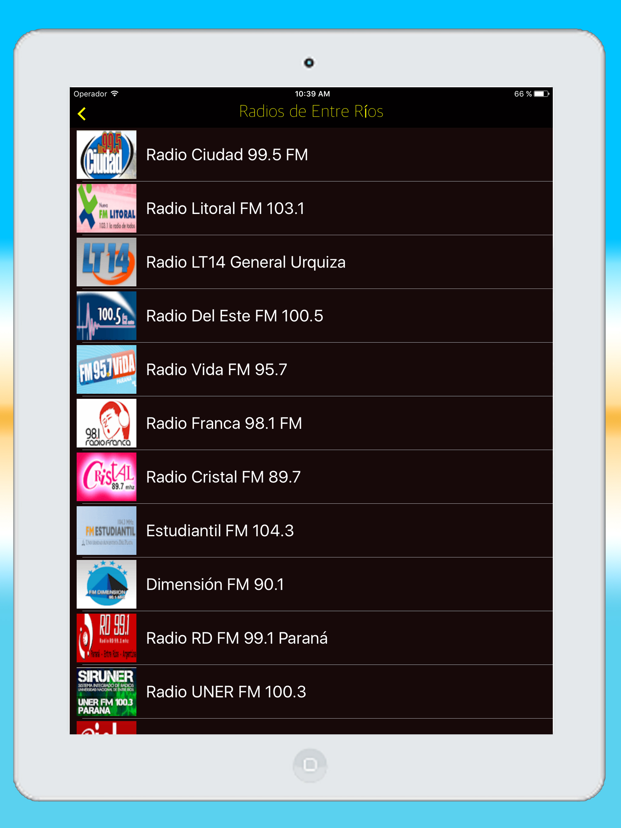 Radio Argentine FM - Live Radios Stations Online screenshot 8