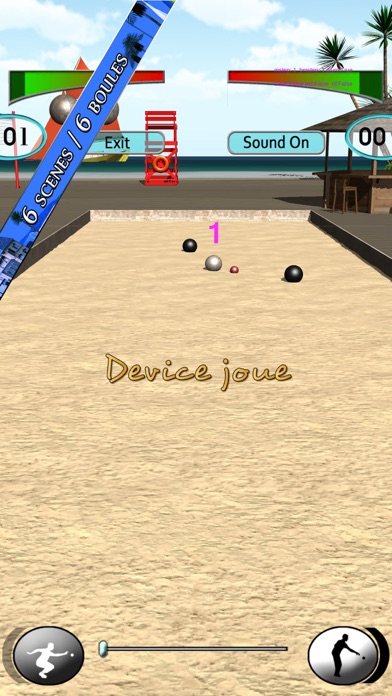 Screenshot #1 pour Petanque 3D OnLine