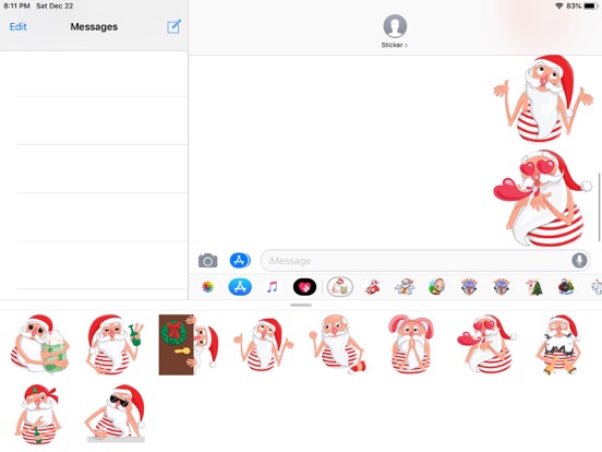 Screenshot #4 pour Christmas Santa Xmas Stickers