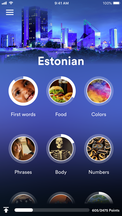 Learn Estonian - EuroTalk Screenshot