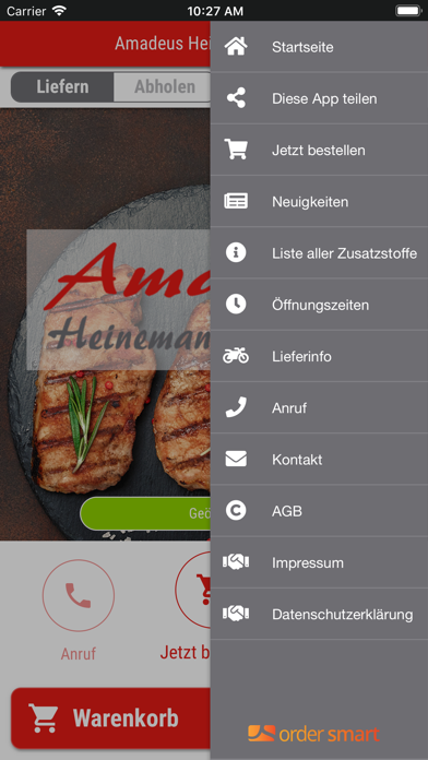 Amadeus Heinemanns Grill Screenshot