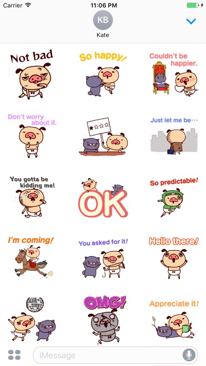 Manaar The Talking Pig Sticker