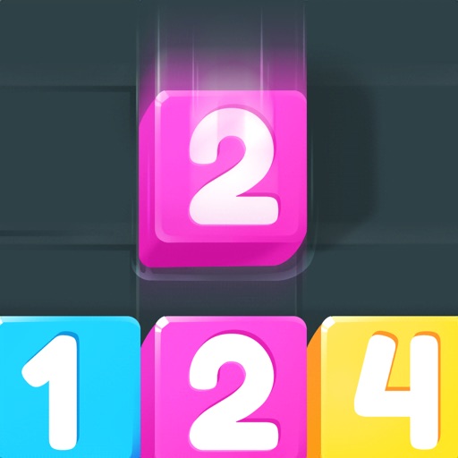 Cubes Control - Merge Numbers Icon