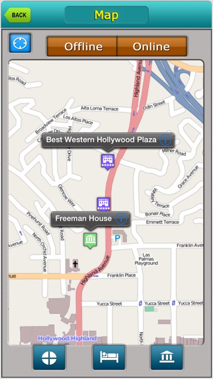 Los Angeles Offline Map Travel Explorer
