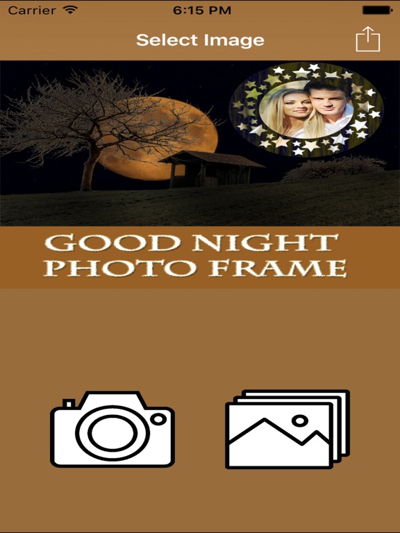 Screenshot #4 pour Good Night Photo Frame And Pic Collage