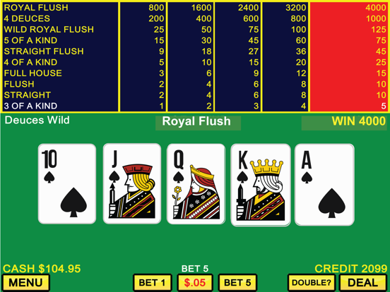 Screenshot #4 pour Deuces Wild Casino