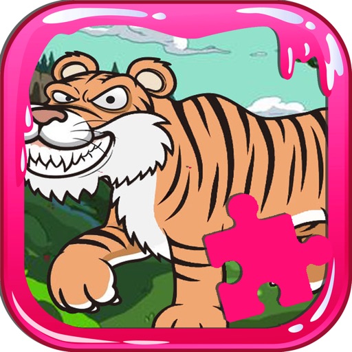 Animal Jigsaw Puzzles Games For Children Icon
