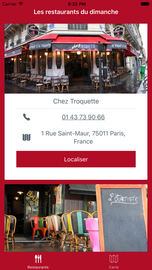 Les Restaurants du Dimanche(圖2)-速報App