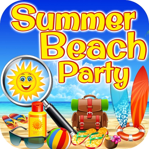 Hidden Objects:Summer Beach Party icon