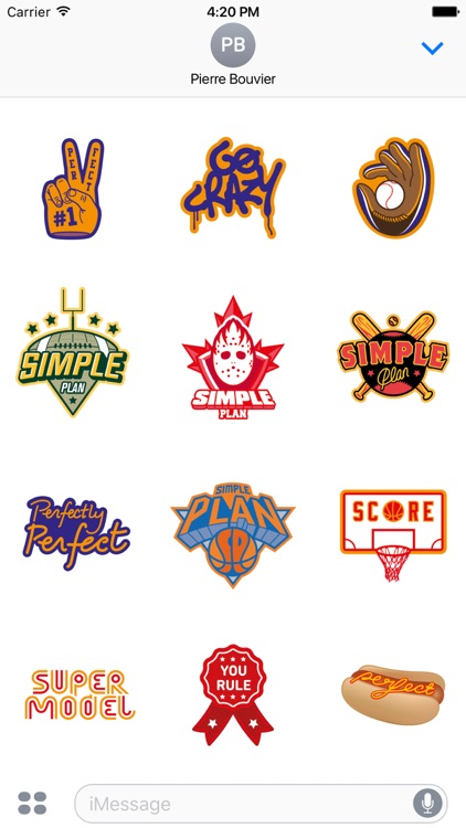 Simple Plan Sticker Pack