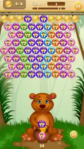 Honey Bears Farm - Bubble Shooter screenshot #4 for iPhone