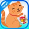 The Cats And Kittens coloring  easy for kids