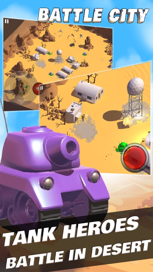 Battle City 3D: Tank Hero of Last Stand - 1.1.0 - (iOS)