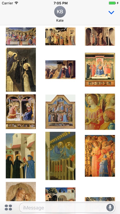 Fra Angelico Artworks Stickers screenshot-3