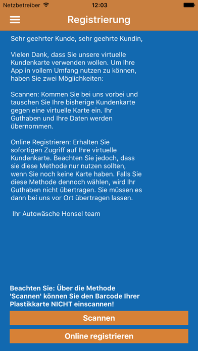 Screenshot #1 pour Honsel VIP App