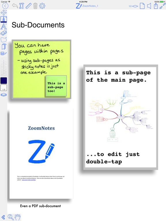 Screenshot #2 for ZoomNotes