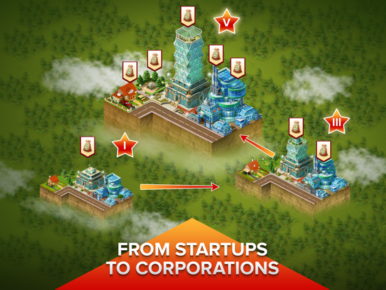 Big Business: Economic & Strategy Game iPad app afbeelding 2