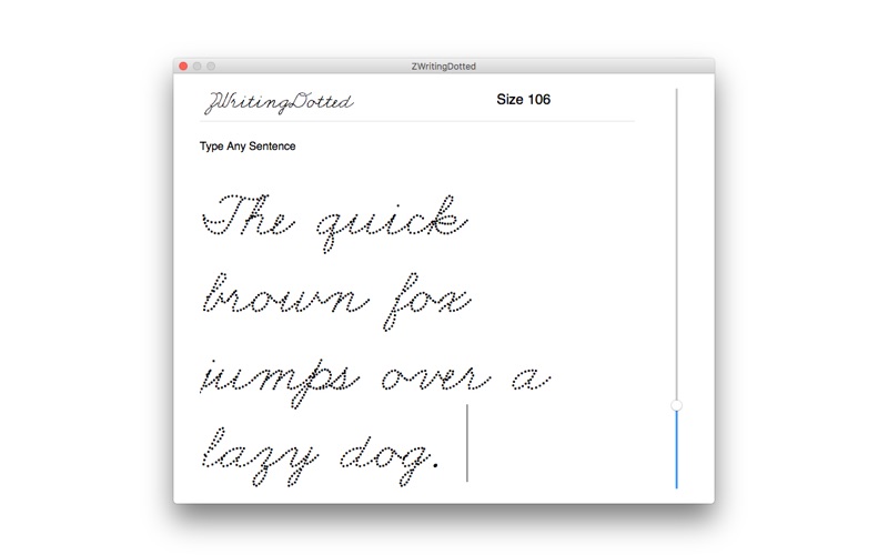 zwriting fonts for zb cursive iphone screenshot 2