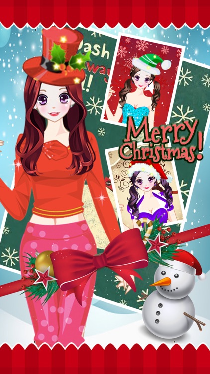 Christmas Salon Ball-Fashion Princess make Up Game