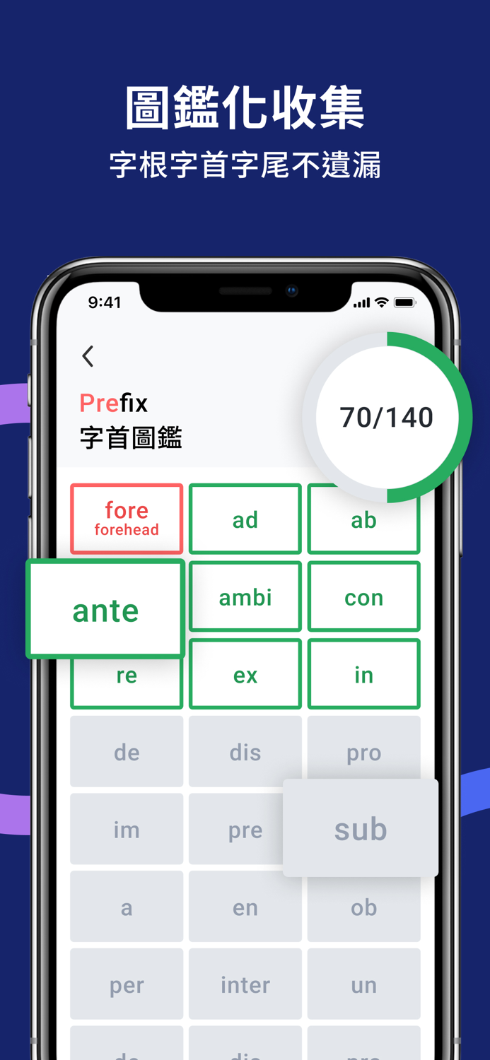 WordBranch 字首字根字尾字典