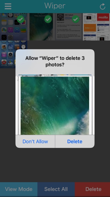 Wiper - Remove Screenshots and Saved Images