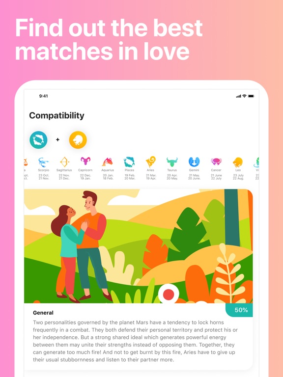 Screenshot #5 pour Star: Compatibility Horoscope