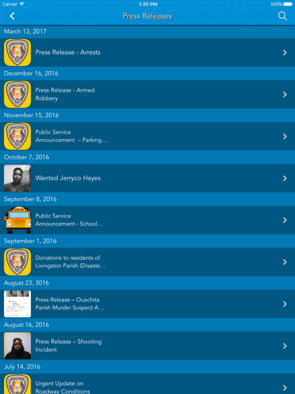 Screenshot #6 pour Lincoln Parish Sheriffs Office