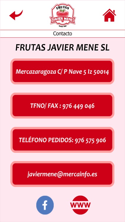 Frutas Javier Mene