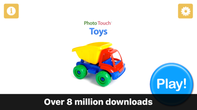 Screenshot #1 pour Toddler Games - Learn First Words with Photo Touch