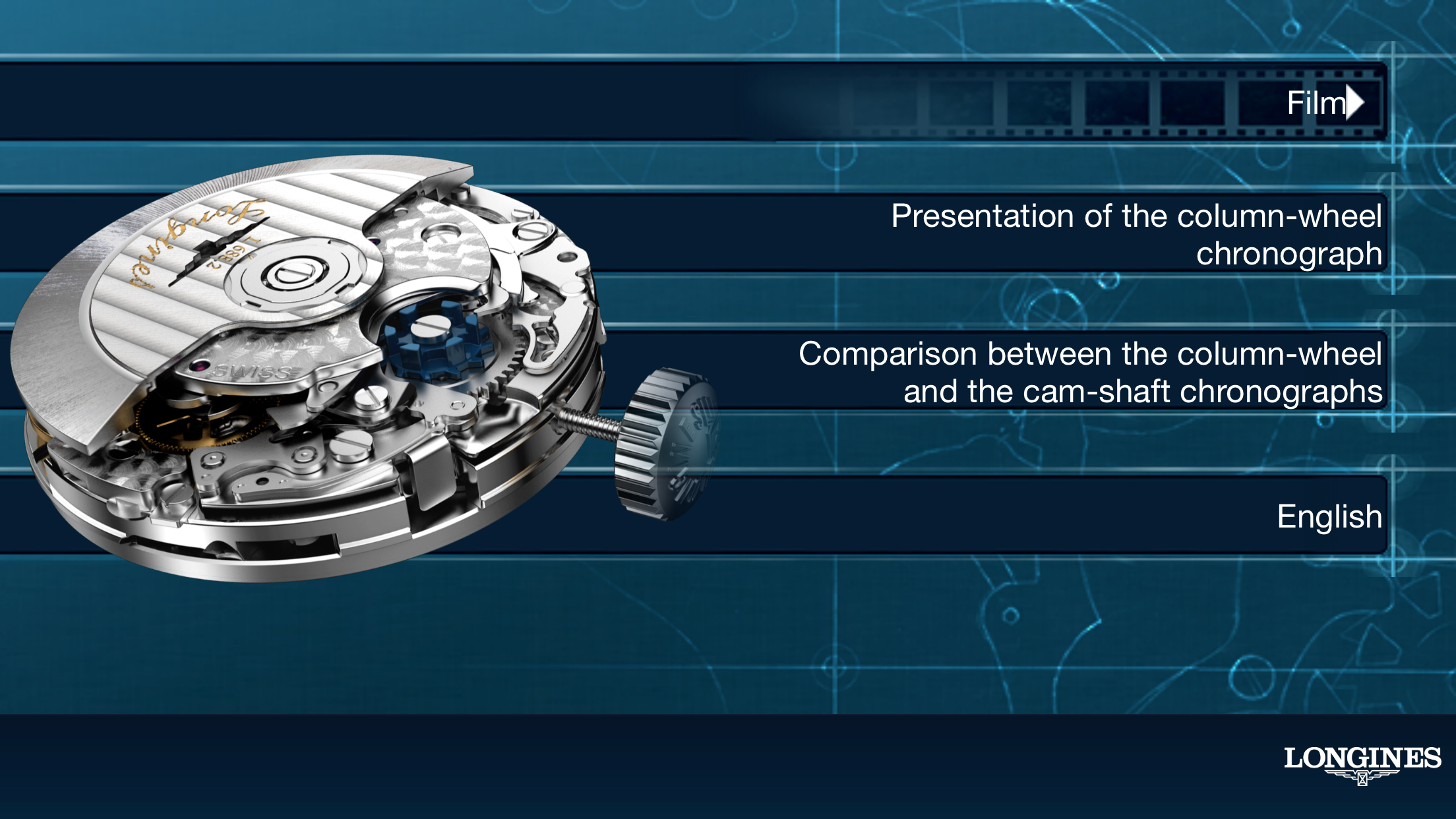 LONGINES COLUMN-WHEEL CHRONOGRAPH