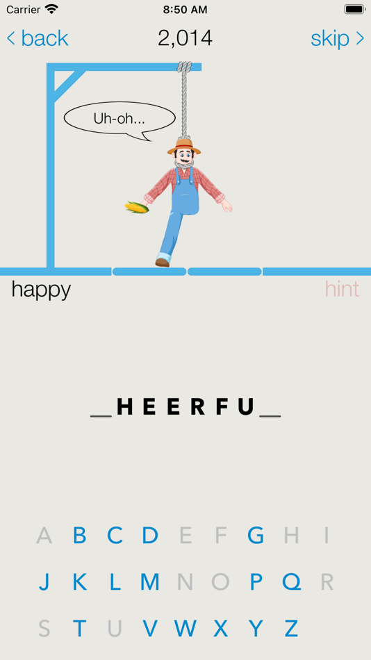 #2. Hangman∙ (iOS) 来自: Funnerware