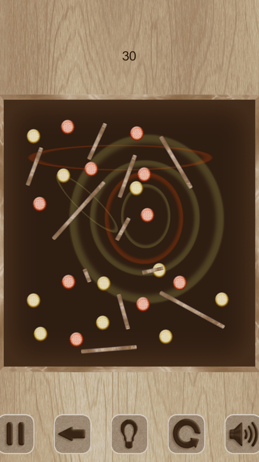 #3. Connection Lines. Color Disks (iOS) By: Ruslan Goncharenko