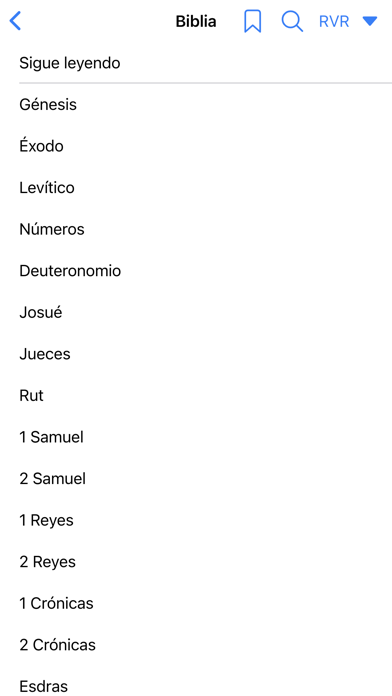 Biblia Reina Valera Santa 1960 Screenshot