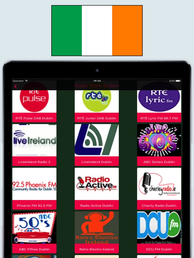 Radio Ireland FM / Irish Radios Stations Online on the App Store