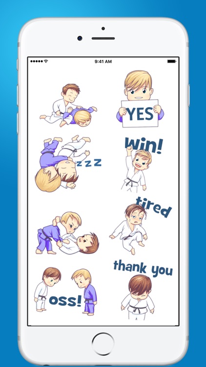 Judo Stickers screenshot-3