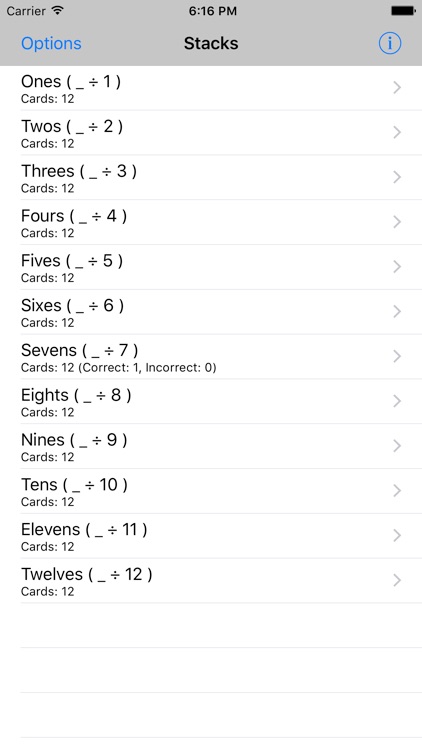 Simple Division - Table screenshot-3