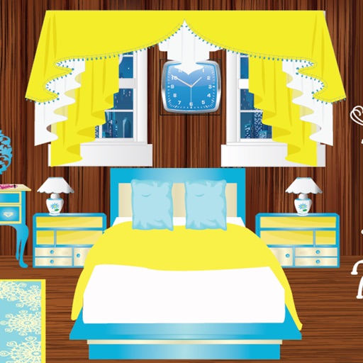 Fancy Bedroom Decoration Game iOS App